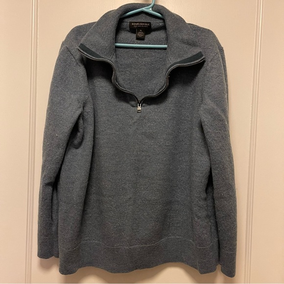 Banana Republic Sweaters Banana Republic Merino Wool Quarter Zip
